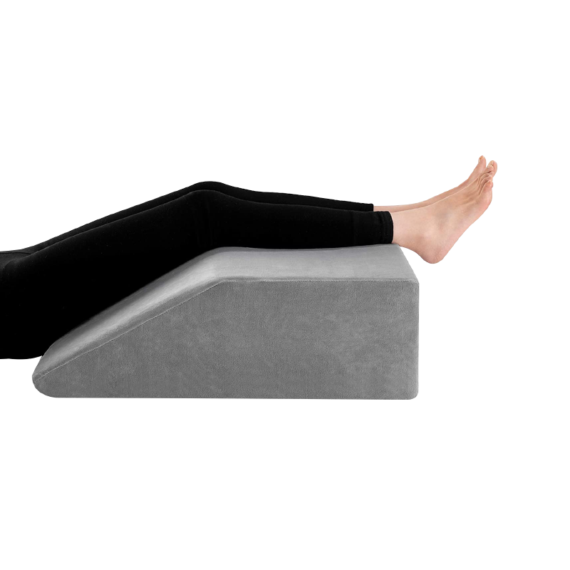 Bettkeilkissen, verstellbare Beinhöhe, Lesekissen und Rückenstütze, Keilkissen zur Unterstützung von Rücken und Beinen, bei Rückenschmerzen, Beinschmerzen, Schwangerschaft, Nacken- und Schultergelenkschmerzen, Schlafen