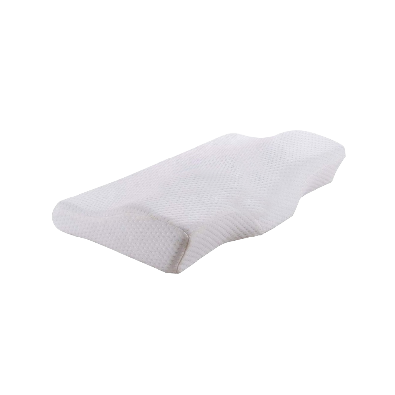 Kontur-Memory-Foam-Kissen für Bett, Bambuskohle, Nackenkissen, orthopädisches Nackenpflegekissen für Seiten- und Rückenschläfer