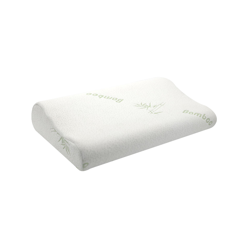 Amazon Hot Sale Komfort-Nackenstützkissen, orthopädisches, hypoallergenes, gesundes Anti-Schnarch-Kissen aus Bambus-Memory-Schaum