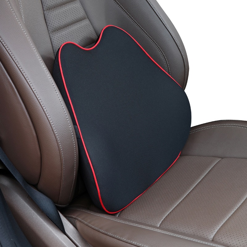 Auto-Lendenwirbel-Kopfstützen-Set, Memory-Schaum-Kissen, Lendenkissen, Büro-Rücken-Lendenkissen, Lendenwirbelstütze, Lendenwirbelstütze, Auto