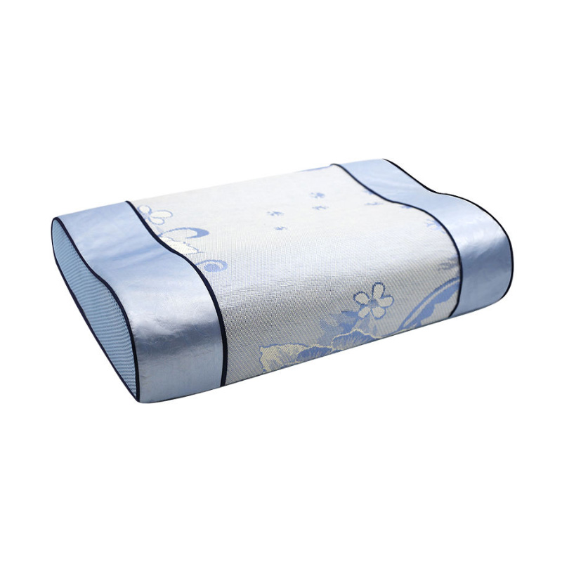 Amazon Hot Sale Chinoiserie-Kissenbezug aus Eisseide, ergonomisch, verstellbar, dekoratives Nackenkissen aus Memory-Schaum zum Schlafen